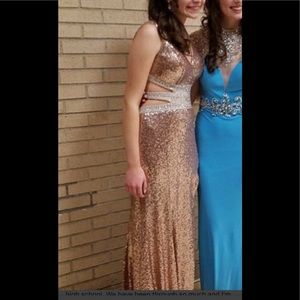 Prom dress size 4 WORN ONCE